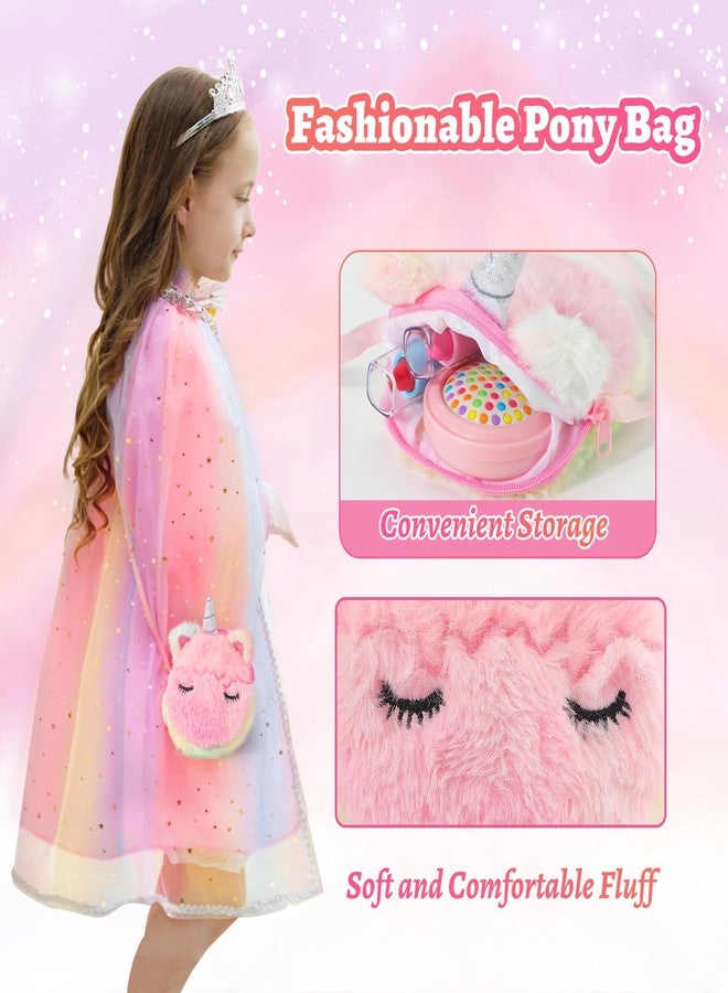 Fuzmo Kids Makeup Kit for Girls 3-8 Years Old, Princess Dress Up Toy, Non-Toxic Toddler Make Up Set for Girls Birthday Gift - Image 3